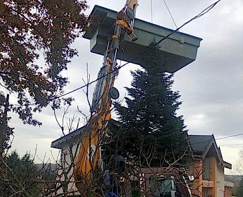 fiber havuz taşıma